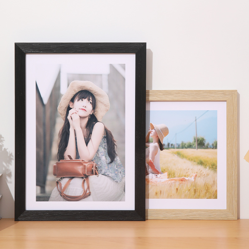Wholesale of Nordic minimalist photo frame stands, 6-inch, 8-inch, 10-inch A4 art oil painting frames, photo wall hanging, A3 decorative photo frames Specification image