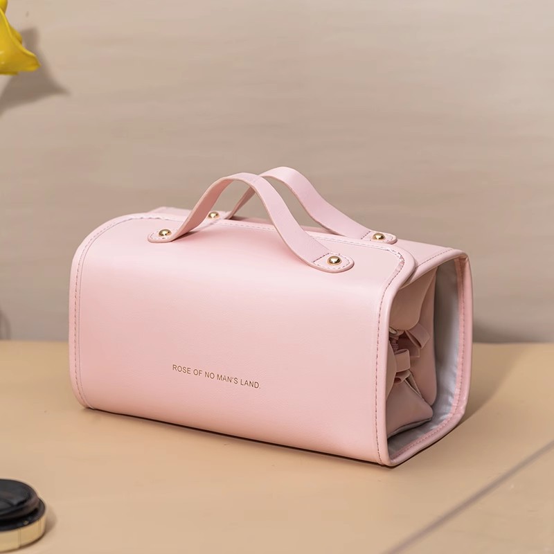 Collapsible Makeup Bag 2023 New Portable Large Capacity Travel Portable Storage High-End Waterproof details Picture