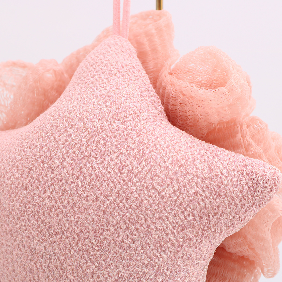 New Star Bath Flower Does Not Loose Fashion Hanging Foam Soft Cute Ins No Pain No Pain Large Bath Ball Bath Flower Bath Ball Specification drawing