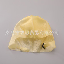 Hairdresser's universal highlights cap yellow highlights tool Silicone hair dye cap tensile belt highlights needle hair salon tool