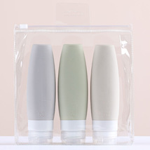 创意硅胶分装瓶便携式收纳瓶化妆品旅行套装瓶乳液洗发水硅胶瓶