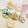 diy cream-based phone cases, hairpins, water cups, pendants and other materials for large moon castle small animal resin accessories Specification image