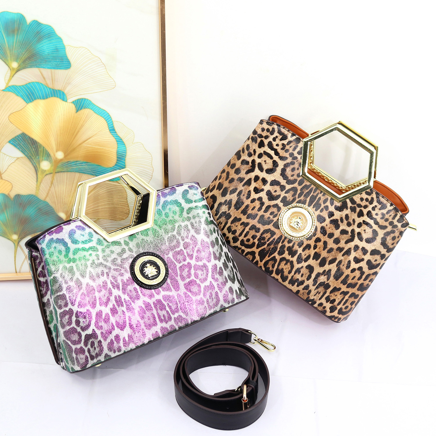 2025跨境女包异形金属手挽手提包高质感轻奢女包women‘s handbag