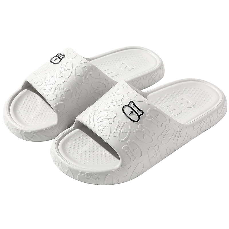 Slippers female summer home home summer men's bathroom deodorant anti-slip soft soles thick soles sandals men wear wholesale Item Picture