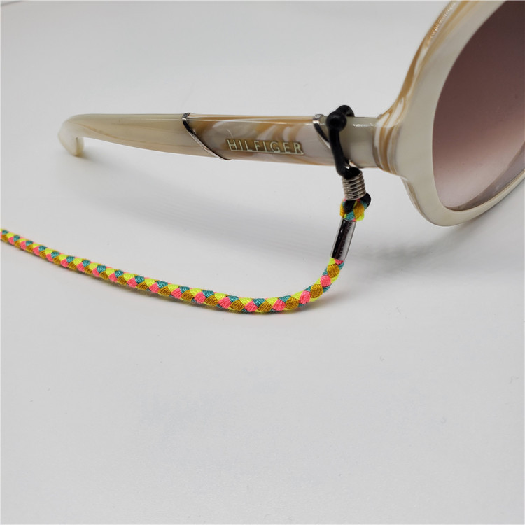 "Korean niche high-end color glasses rope, sports children's mask chain, headphones anti-loss chain. Specification image