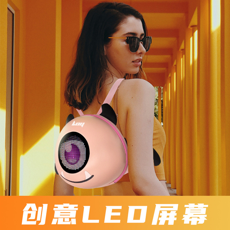 Mochila puzzle LED bolsa de ojos brillantes viaje de las niñas lindo aprendizaje consejos de seguridad portátil bolsa de caso duro Application Scenario