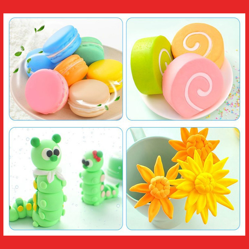 彩泥/粘土/沙实物图