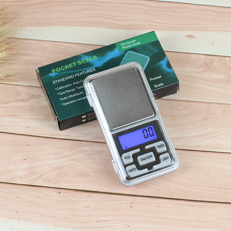 Mini Jewelry Electronic Scale Small High-Precision Pocket Scale Portable Palm Electronic Weighing Gold Grams Jewelry Scale Specification drawing