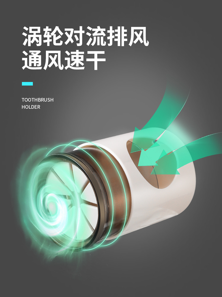 电动牙刷置物细节图