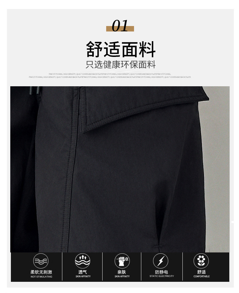 阿美咔叽工装潮酷穿搭大褂连体服工作服渔船作业工作服详情10
