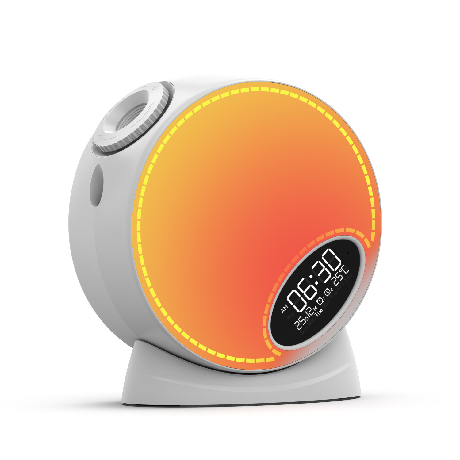 The new product, the 7th generation large round Galaxy projection lamp, Bluetooth audio, ambient night light, meteor focus, starry sky projection lamp details Picture