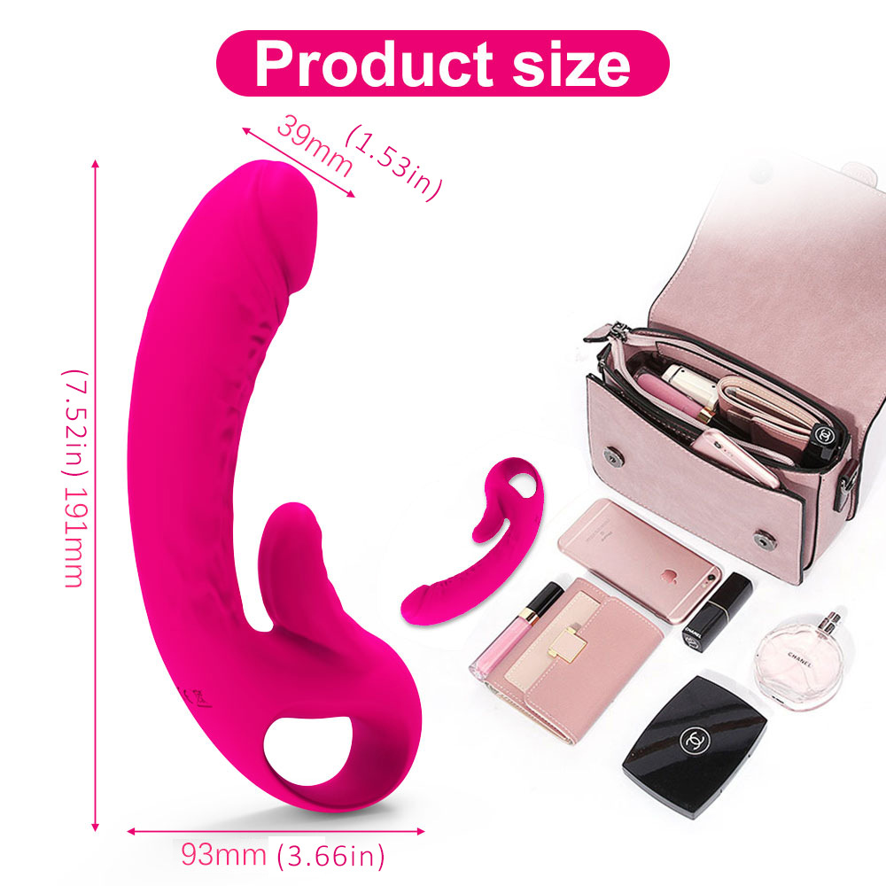 3rd generation 10-frequency heated masturbation vibrator, tongue lick vibrator, female adult adult products Item Picture