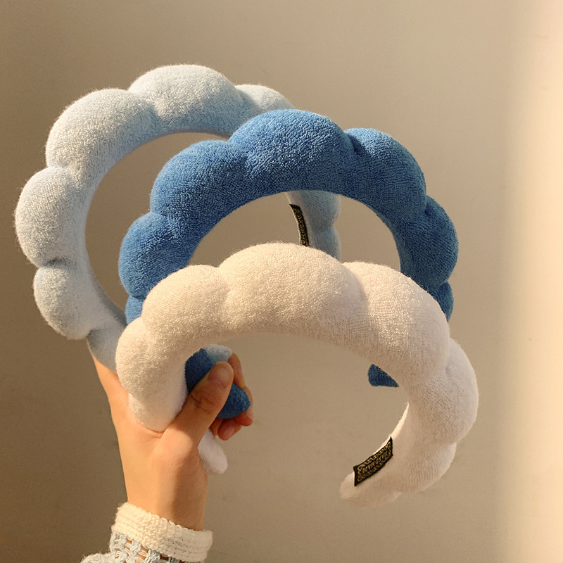 发箍女高级感发卡高颅顶发饰头箍新款海绵头饰发捆洗脸宽发带批发