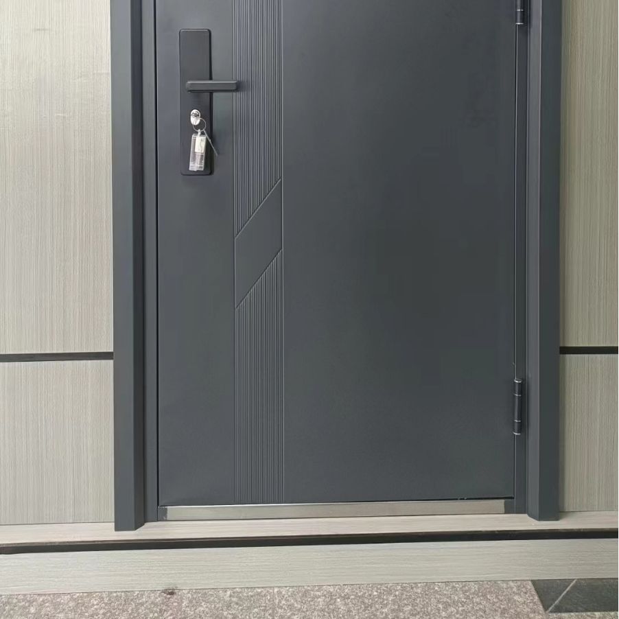 Cross-Border Security Door Entry Door Light Luxury Simple Entry Door Mother Door Security Door Engineering Door Manufacturers Wholesale Foreign Trade Door details Picture
