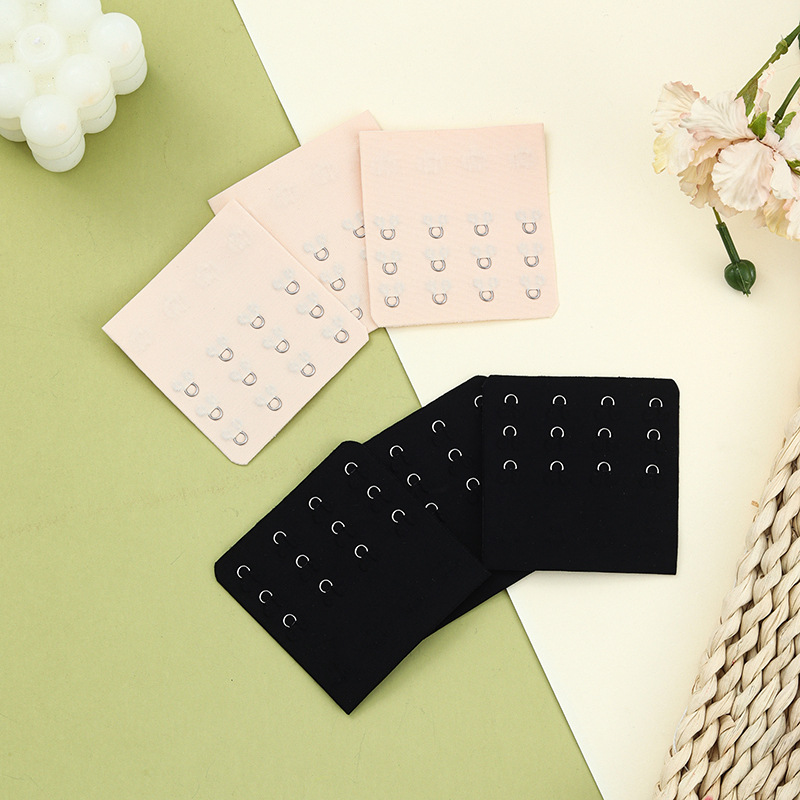 Seamless one-piece bra with extended buttons, nylon underwear with extended buttons, stainless steel bra buckles, new product in stock, back buttons Specification image