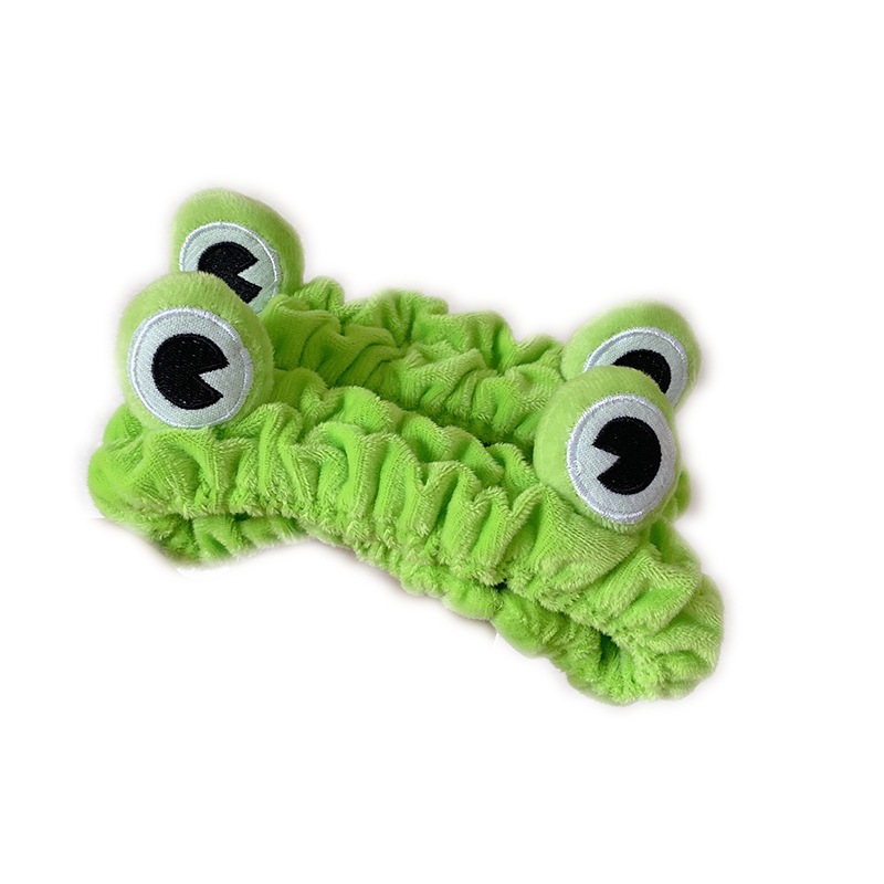 Manufacturers Directly For Cross-Border Super Cute Cute Frog Cartoon Hair Band Female Face Hair Band South Korea Hair Band Support Wholesale Item Picture