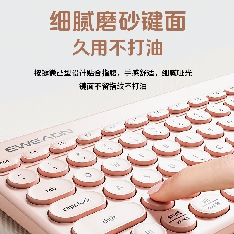 无线鼠标/鼠标/俄语键盘/智能办公键盘/无线双飞燕键盘鼠标产品图