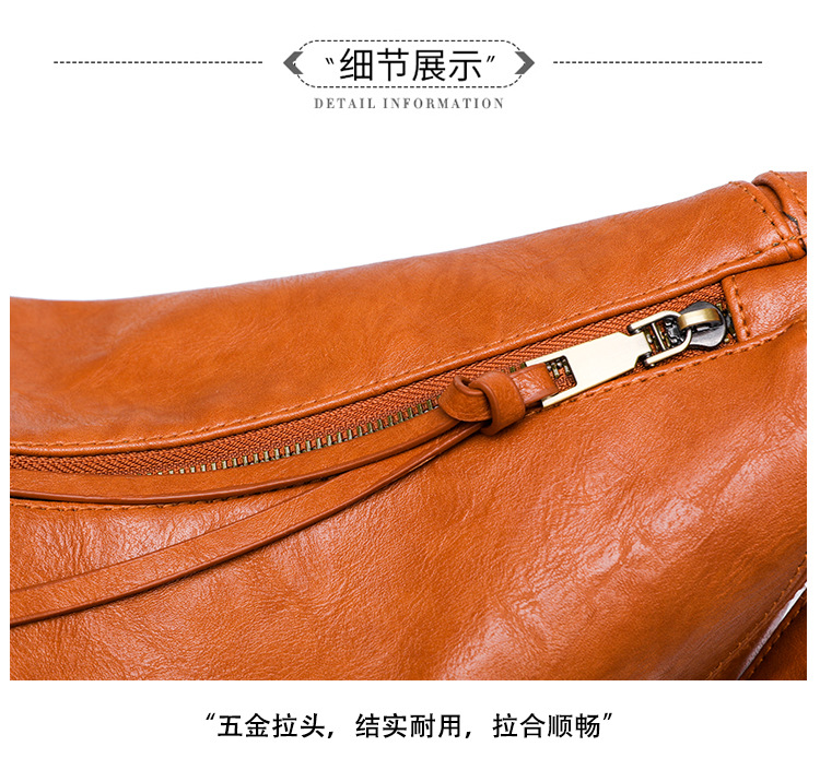 跨境新款包包女通勤包小众月牙包bags亚马逊复古女包单肩斜挎包详情29