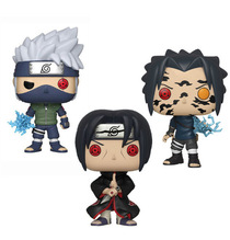 FUNKO POP Naruto Uchihiro Weasel Charm Indusuke Kakashi hand toy 455# 548#