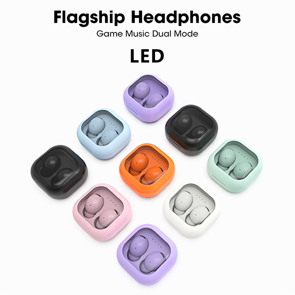 The new cross-border C9 Pro Bluetooth headphones are selling well. They feature a semi-transparent charging case, wireless 5.3 in-ear design and ultra-long battery life Item Picture