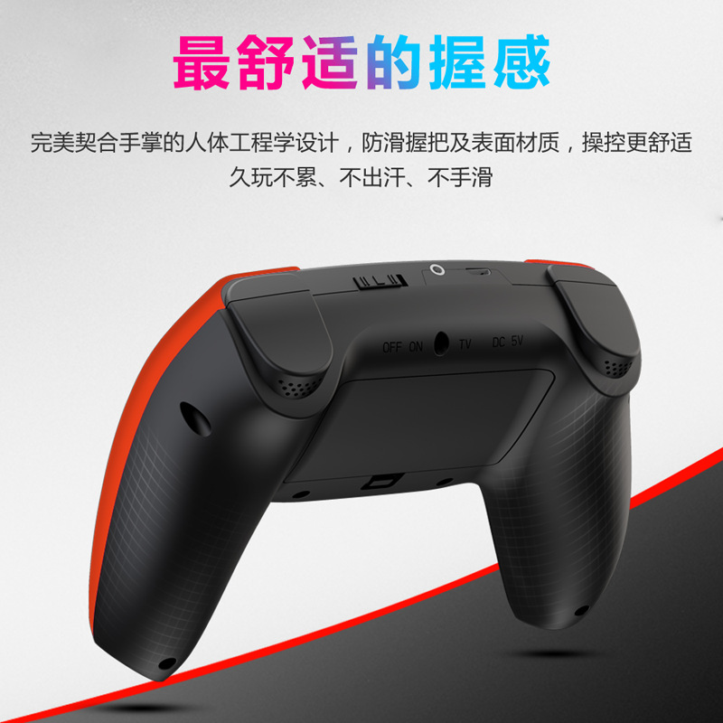 The best-selling handheld game console P5 controller 500-in-1 is a nostalgic classic handheld console with a retro mini design and supports a doubles factory Specification image