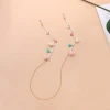 Direct sales from the manufacturer of cross-border best-selling products with exotic charm, natural shell rainbow glass beads, anti-loss eyeglass chains and mask chains Application Scenario
