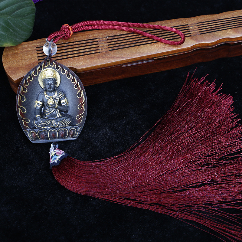 汽车挂钩/车挂/baijian/小车挂件/朱砂吊坠细节图