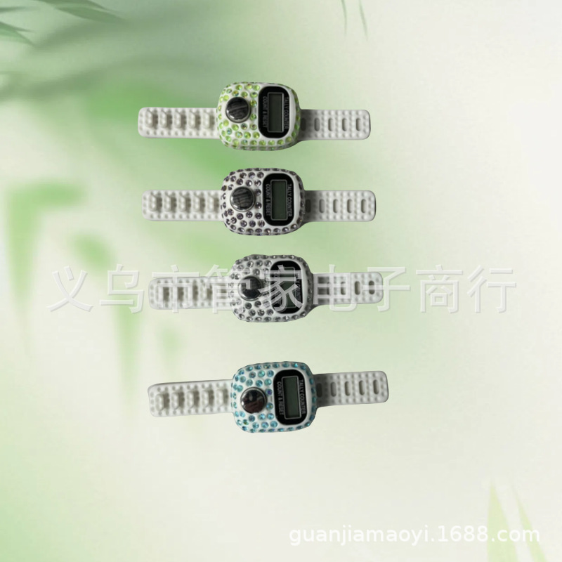 Mini ring counter, diamond-sticking counter, portable ring counter, and people flow counter Application Scenario