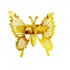Direct sales from the manufacturer of moving butterfly spring cross-border napkin rings for hotel wedding table setting, napkin buttons and napkin rings Item Picture