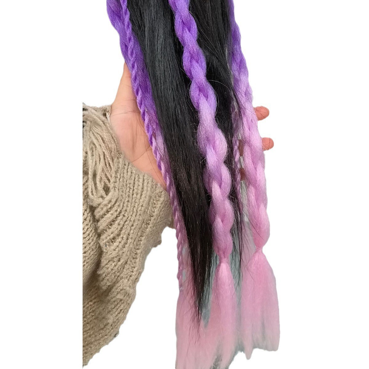 泡泡染/儿童马尾辫假发产品图