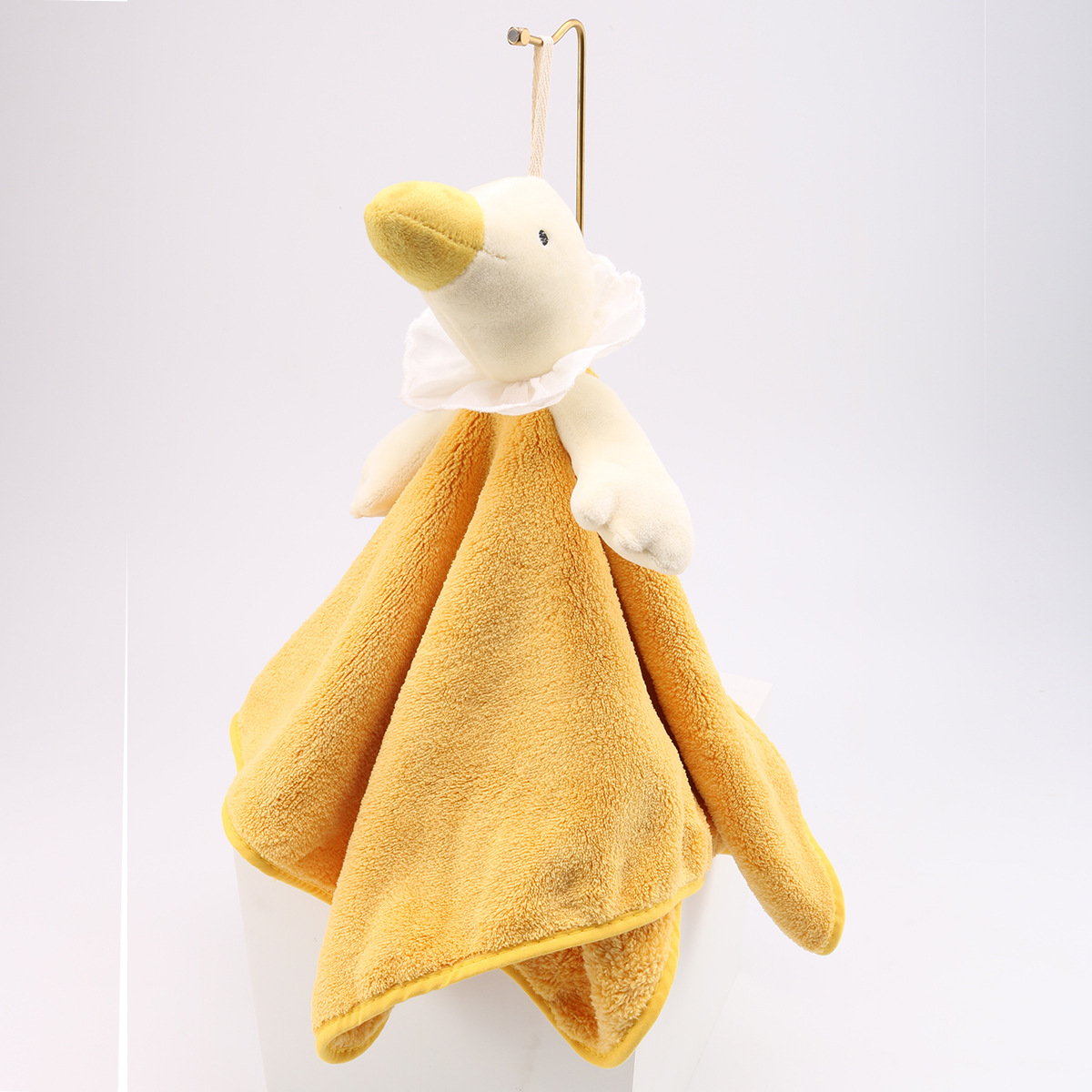 Goose Hand Towel Manufacturer Super Cute Hanging Toilet Hand Towel Coral Velvet Soft Absorbent Household Kitchen Towel