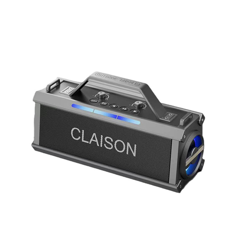 New Bluetooth speaker, wireless karaoke, home outdoor portable sound card all-in-one machine, ultra-long battery life, high-volume audio system Item Picture