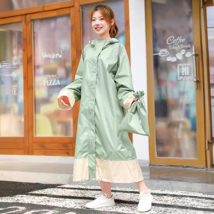 高品质时尚成人雨衣户外旅游长款徒步可防大暴雨
