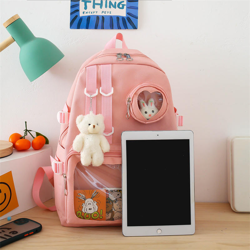 Backpack Nylon cloth bags simple INS Backpack SchoolBags Large quantity discount Wholesale customization welcome consulting, ordering! details Picture