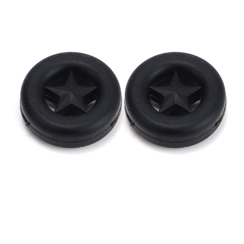 Five-pointed star glasses silicone anti-slip ring, candy-colored ear tips, ear hooks, ear pads, silicone glasses anti-slip tips, glasses accessories Item Picture