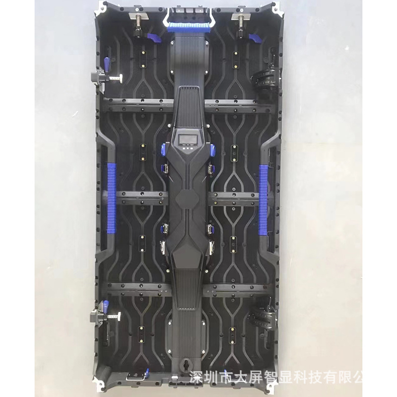 LED室内显示屏实物图