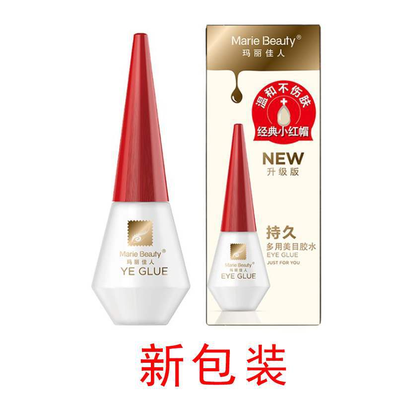 玛丽佳人双眼美目假睫毛胶水双眼皮胶水小红帽超粘胶水  shanilak