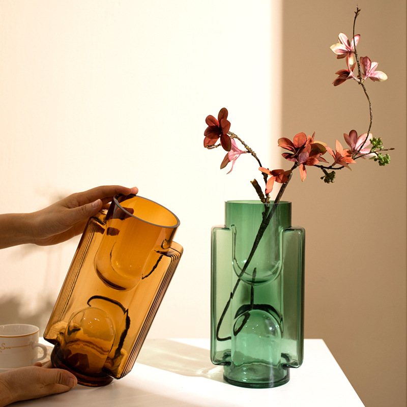 创意立体几何/玻璃花瓶产品图