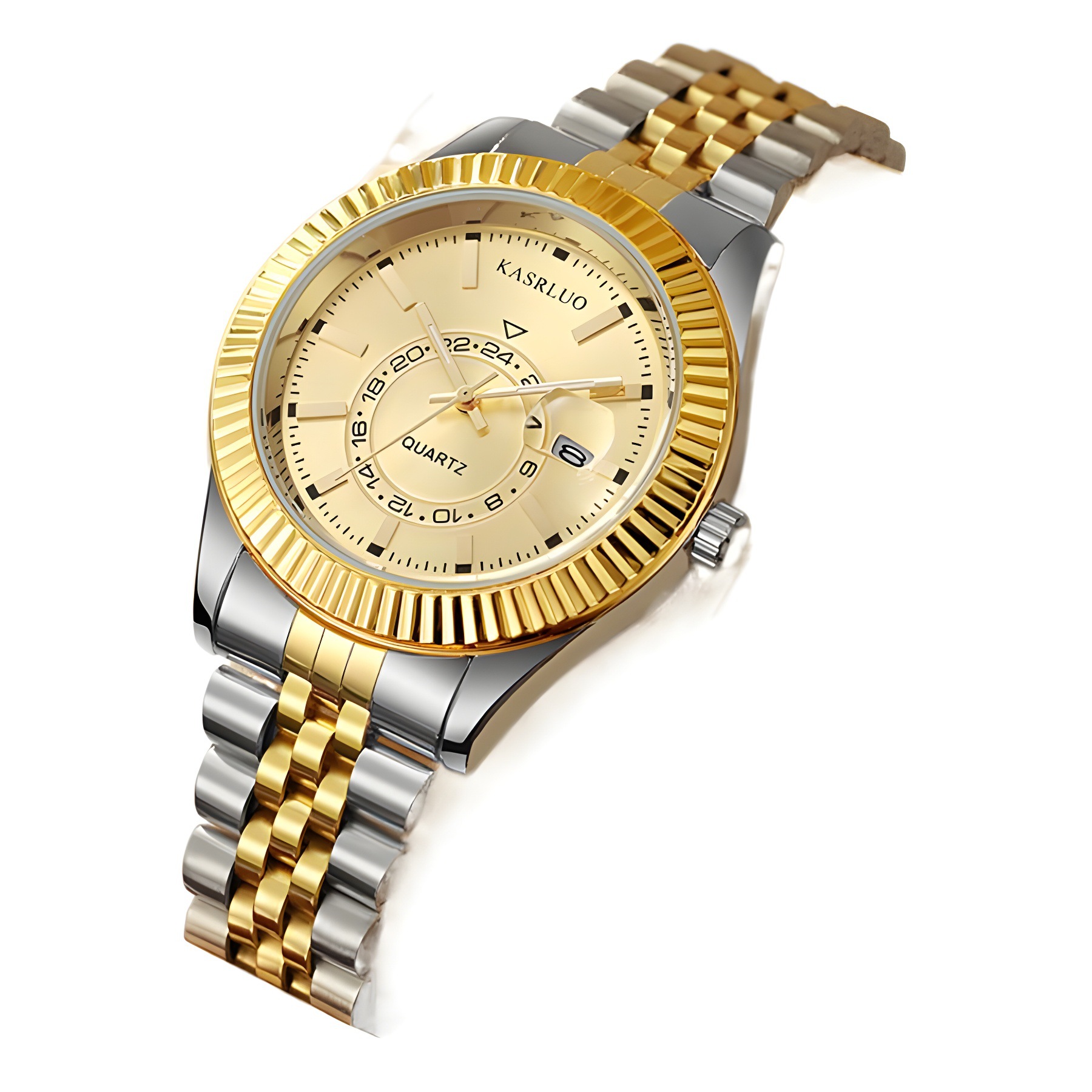 手表/电子手表/手表女士2024时尚/蓝气球手表/腕表白底实物图