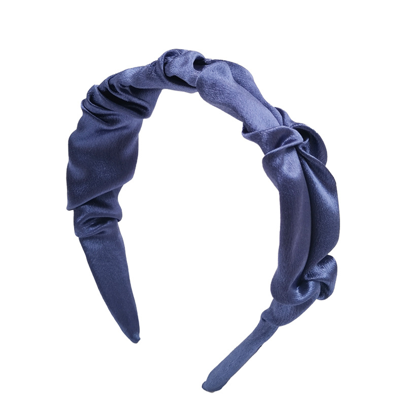 Qiwei Accessories Exclusive Qiwei Accessories Exclusive Popular Hair Accessories Wide edge wavy pleated headband Fashionable and fresh headwear for women details Picture