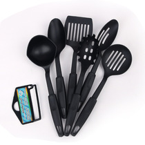 Kitchen cooking spoon tools Integrated plastic nylon kitchenware 6-piece set