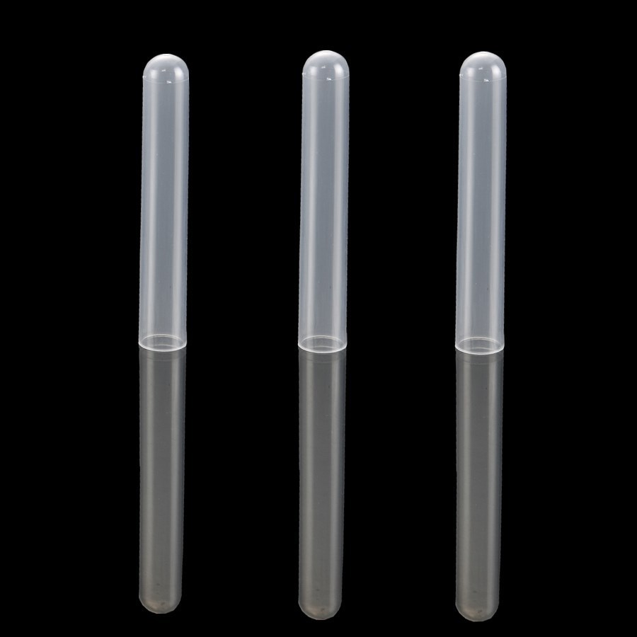 Cross-border exclusive supply of disposable 5ml plastic test tubes, PE/PP/PS sampling tubes, transparent test tubes, sterilized sample tubes details Picture
