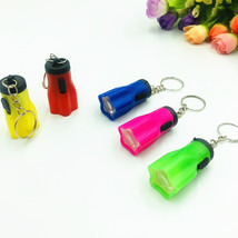 塑料手电筒强光照明梅花小电筒led批发实用礼品孩童发光玩具