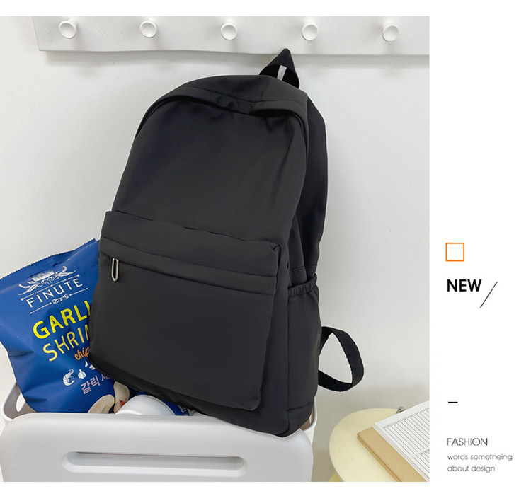 书包女日系初中生大容量学院风背包简约休闲户外双肩包高中书包女详情42