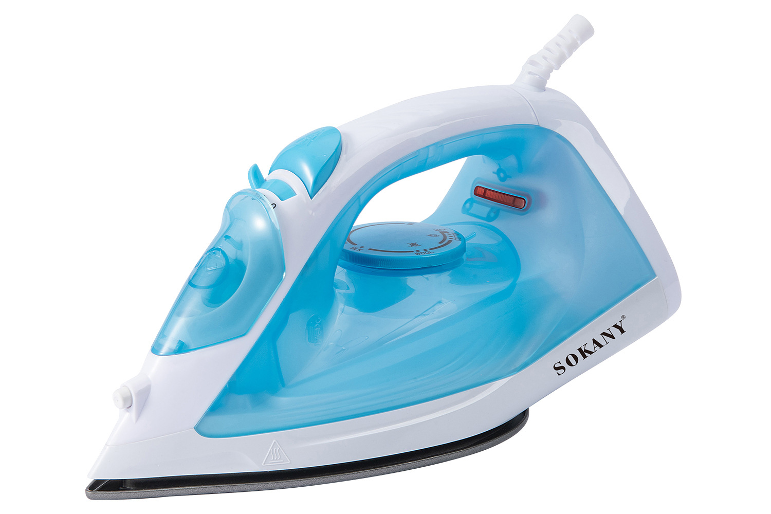 Export SOKANY 2107 electric IRON STEAM spray iron for ironing clothes mixed color STEAM IRON Item Picture