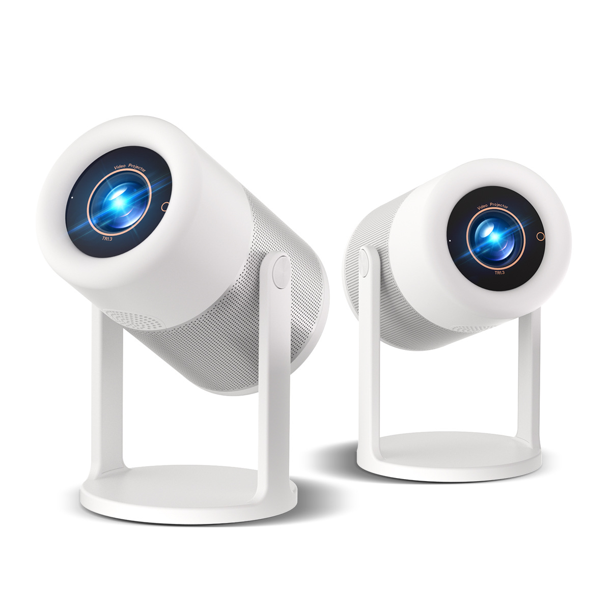 Cross-Border J1 Projector, Home Gimbal Cannon, High-Definition Small Outdoor Mini Wifi Home Theater Projector