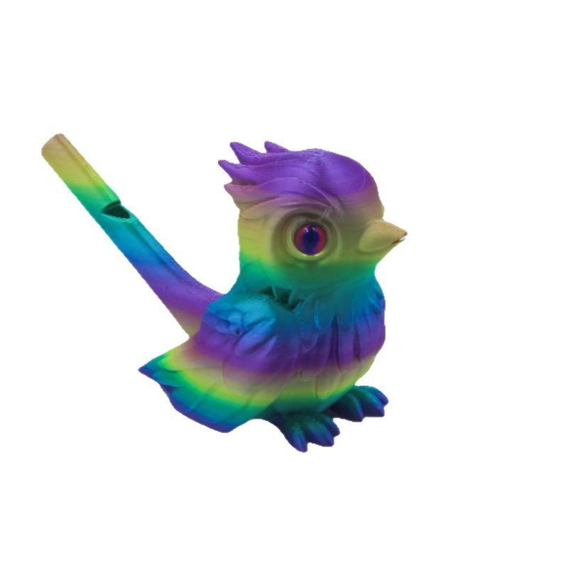 3d printed toy waterbird whistle can be filled with water. When water is added, it can imitate the chirp of birds. Cartoon whistle for children's oral muscle pronunciation training Item Picture