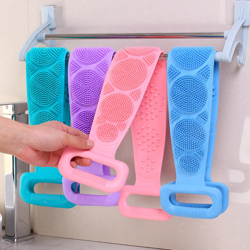 Household silicone bath cleanser for men and women details Picture
