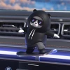 The new Dynamic Bear car decoration, a creative car cartoon skateboard bear, is a sliding decoration for the central control screen inside the car Application Scenario