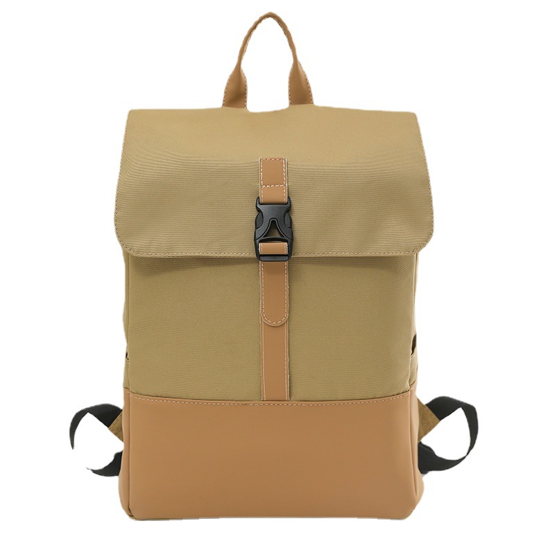 Customized LOGO business backpacks for men and women, large-capacity backpacks, simple and casual computer backpacks, student schoolbags Item Picture